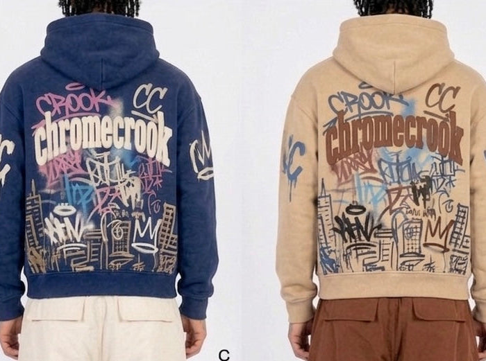 City Graff" Heavyweight Hoodie