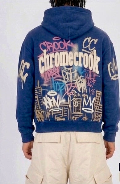 City Graff" Heavyweight Hoodie