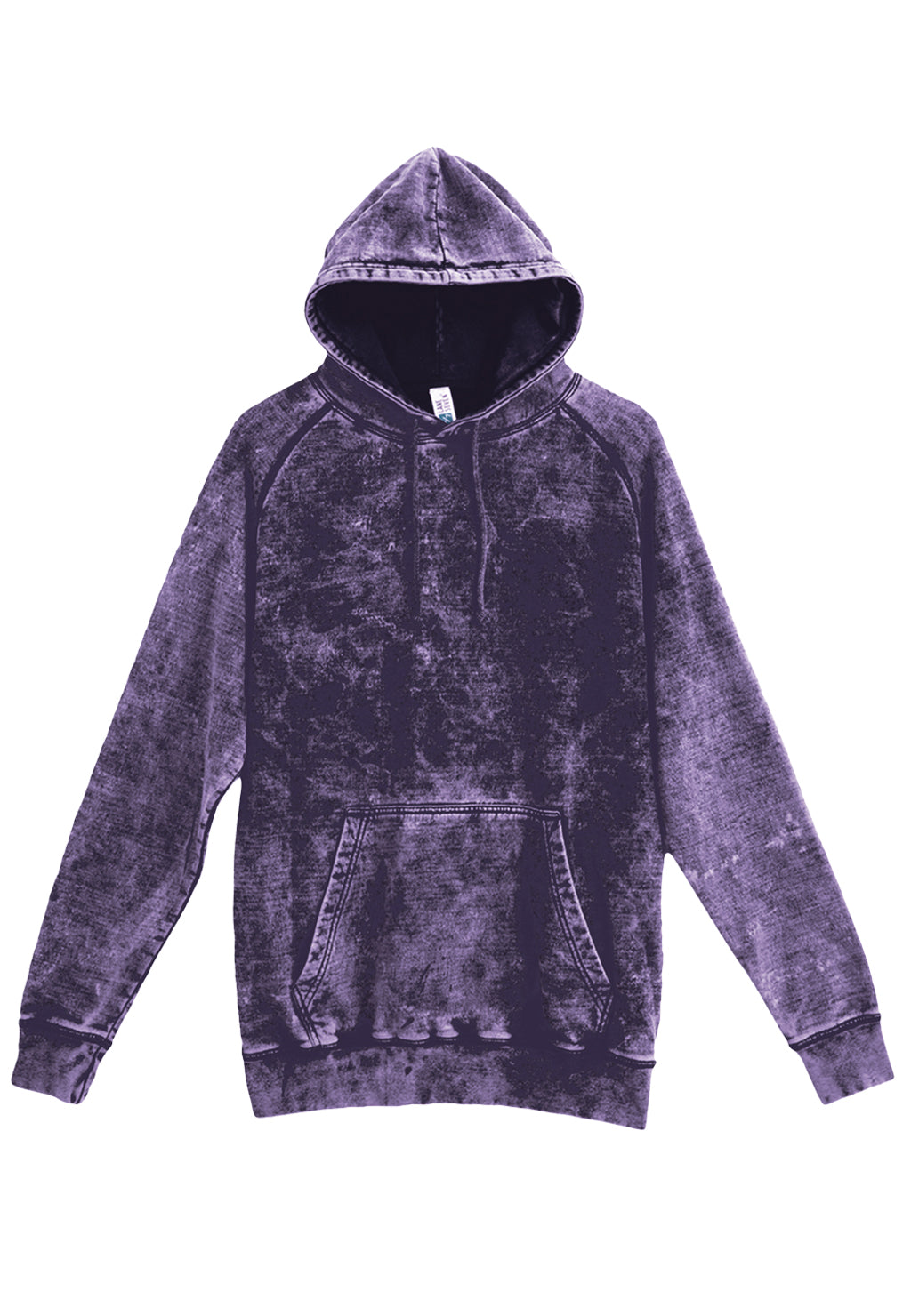 Vintage Raglan Hoodie - Cloud Purple