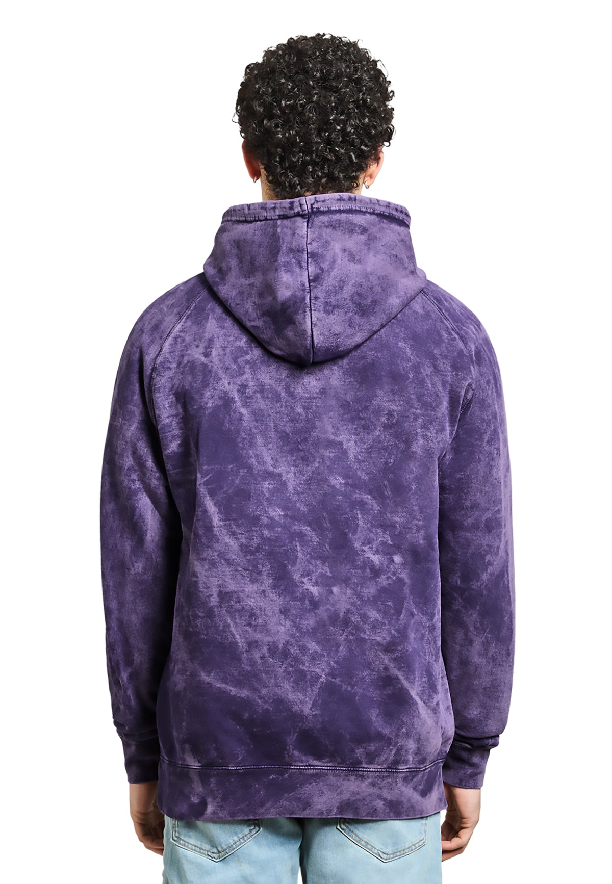 Vintage Raglan Hoodie - Cloud Purple